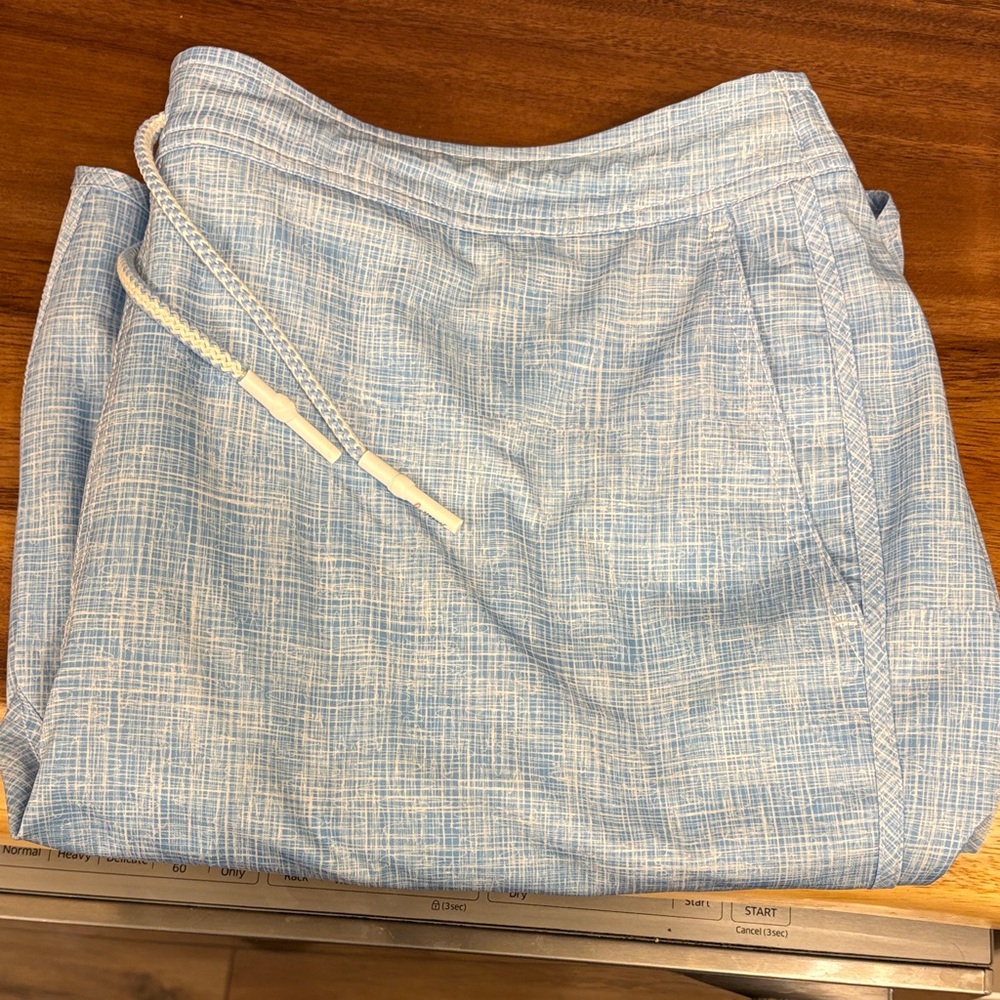 Light Blue Johnnie-O swim trunks